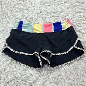 Lululemon Speed Short 2013 Seawheeze - Black